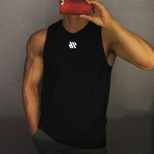 Men Loose Gym Muscle Singlets Workout Tank Top Fitness Sleeveless T-sh Couture Cozy