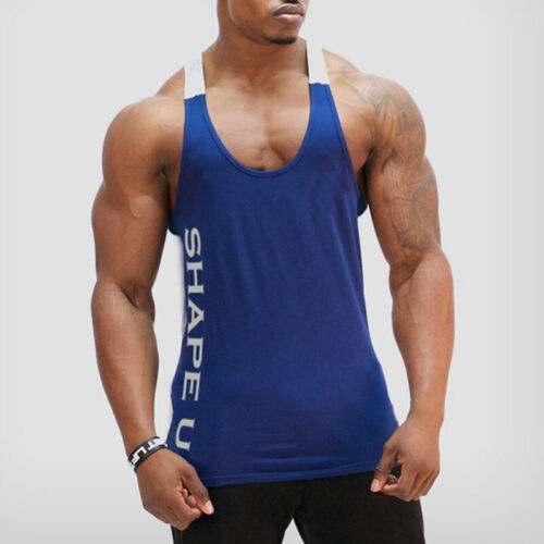 Men Gym Tank Top Vest Sleeveless Bodybuilding Fitness Muscle Tee T Shi Couture Cozy