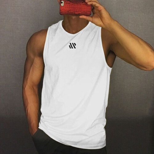 Men Loose Gym Muscle Singlets Workout Tank Top Fitness Sleeveless T-sh Couture Cozy