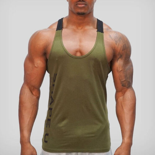 Men Gym Tank Top Vest Sleeveless Bodybuilding Fitness Muscle Tee T Shi Couture Cozy