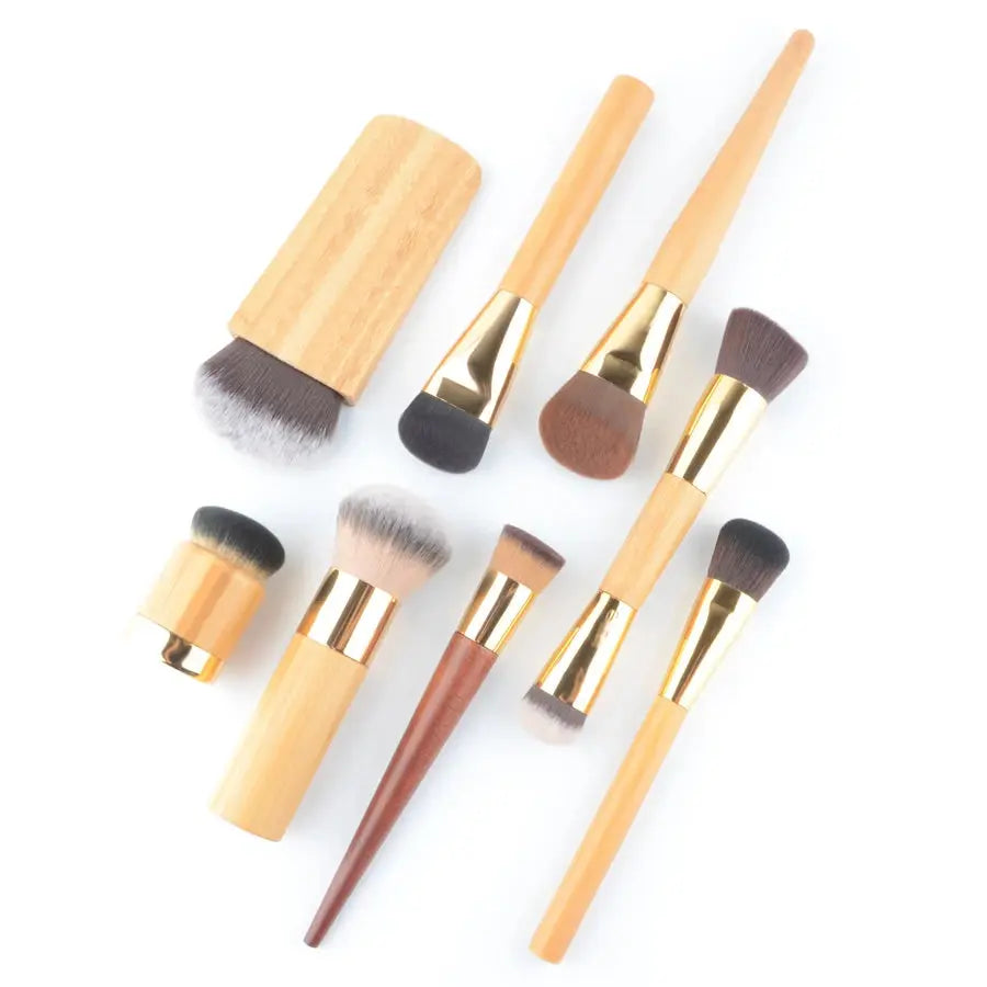 1pc Super Soft Powder Make up brushes Foundation Blusher makeup brush Shadow blending contour Professional High quality bamboo