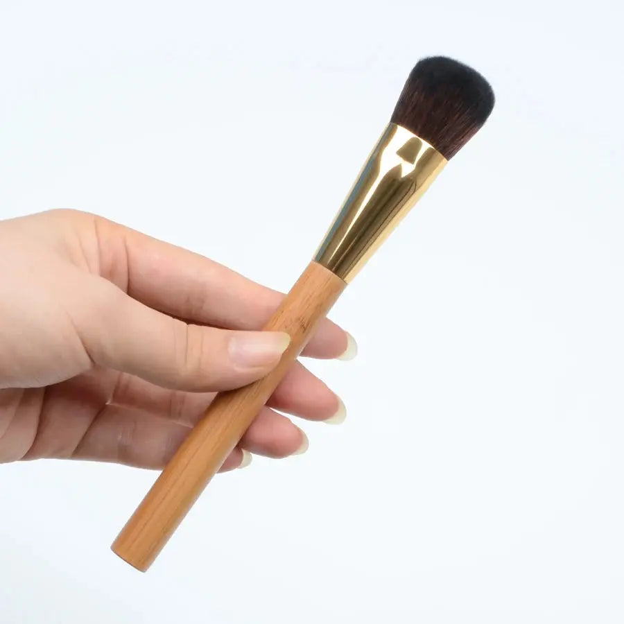 1pc Super Soft Powder Make up brushes Foundation Blusher makeup brush Shadow blending contour Professional High quality bamboo