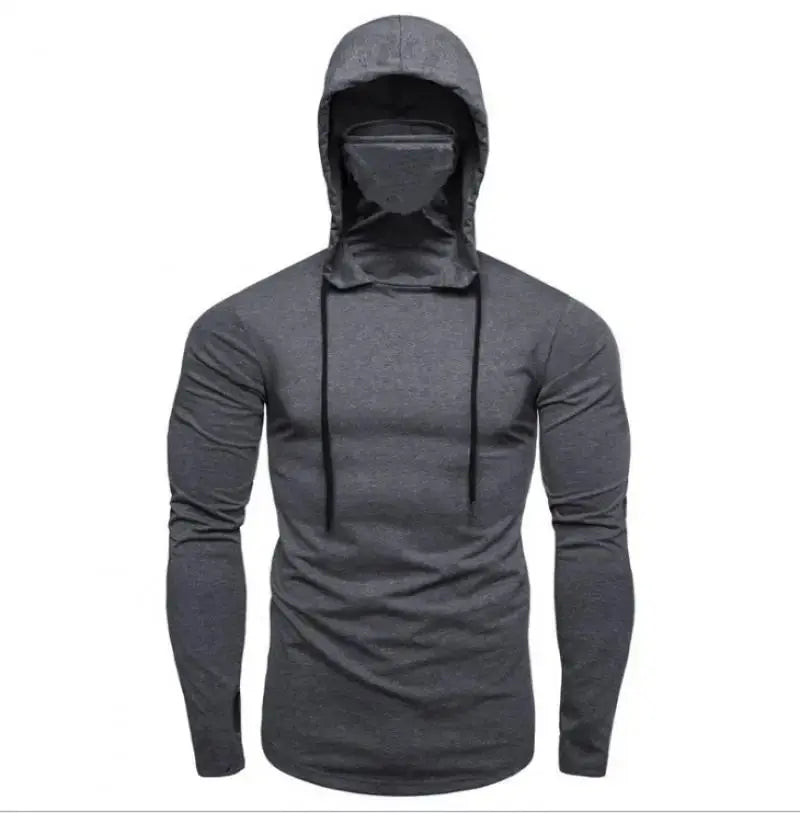 2023 Men Solid Color Hoodies Autumn Leisure Fitness Sweatshirt Men's Thin Sweater Hooded Long-Sleeved Hoodie M-5XL Couture Cozy