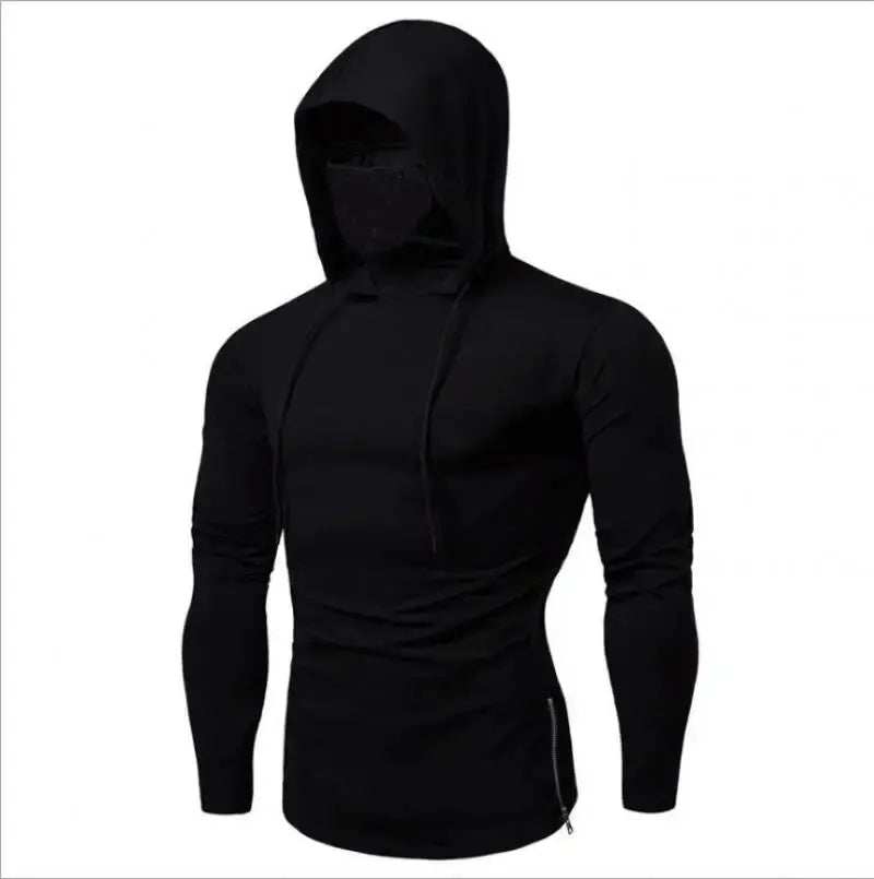 2023 Men Solid Color Hoodies Autumn Leisure Fitness Sweatshirt Men's Thin Sweater Hooded Long-Sleeved Hoodie M-5XL Couture Cozy