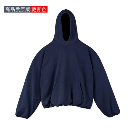 2024 European and American  High Street Double Layer Hoodie plus size Long sleeve famous design sweatshirts dropshipping Couture Cozy