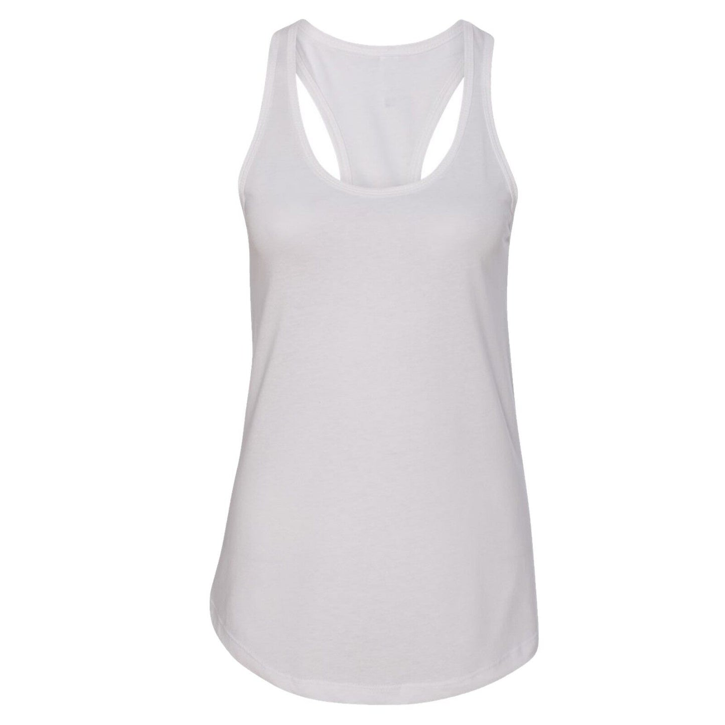 Womens RACER BACK Tank Top Light Weight Casual Basic A-Shirt Yoga Gym Couture Cozy