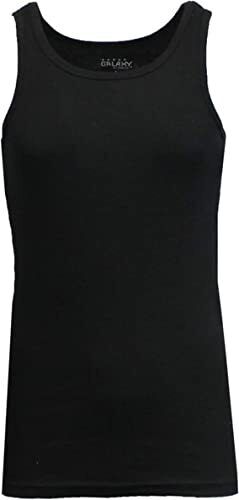 Men's Heavyweight Combed Cotton Ribbed Tank Top TAGLESS (S-2X) NWT FRE Couture Cozy