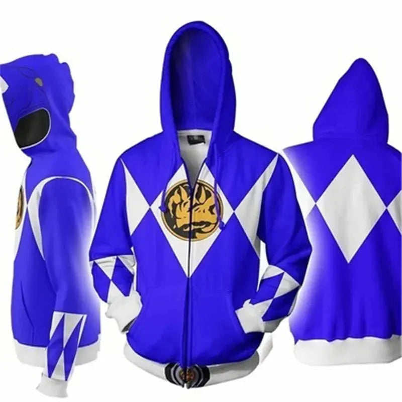 Adult Kids Power Samurai Sentai Shinkenger Rangers Costume Superhero Cosplay Halloween Carnival Birthday Party hoodie Couture Cozy