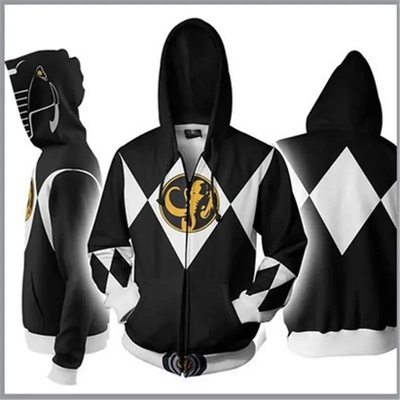 Adult Kids Power Samurai Sentai Shinkenger Rangers Costume Superhero Cosplay Halloween Carnival Birthday Party hoodie Couture Cozy