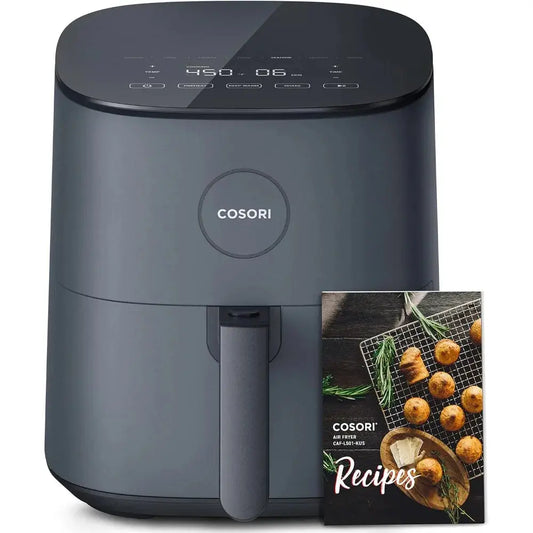 Air Fryer Pro LE 5-Qt Airfryer, Quick and Easy Meals, UP to 450℉, Quiet, 85% Oil less, 130+ Recipes, 9 Customizable Functions