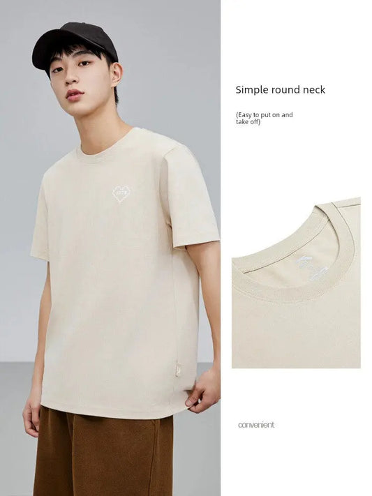 Anta Summer New Arrival Pullover Bottoming Shirt Short Sleeve T-Shirt