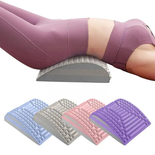 Back Stretcher Lower Back Pain Relief Massage Relaxation Device Gym Yoga Women For Neck Waist Back Massage Equipment Y9J2 Couture Cozy