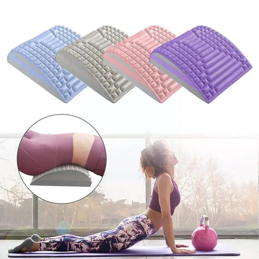 Back Stretcher Lower Back Pain Relief Massage Relaxation Device Gym Yoga Women For Neck Waist Back Massage Equipment Y9J2 Couture Cozy