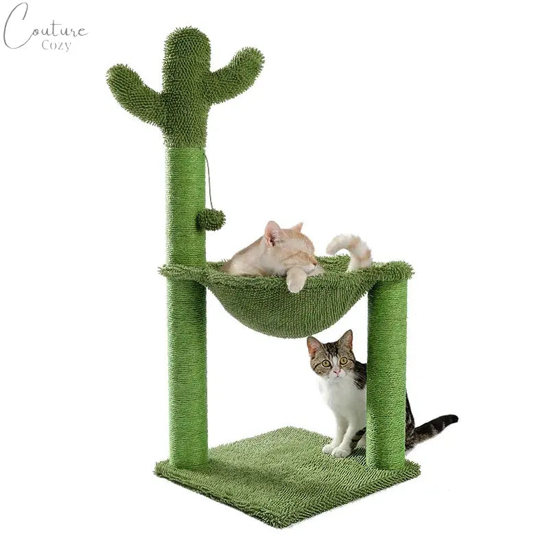 Cute Cactus Cat Tree Toy Pet Expert