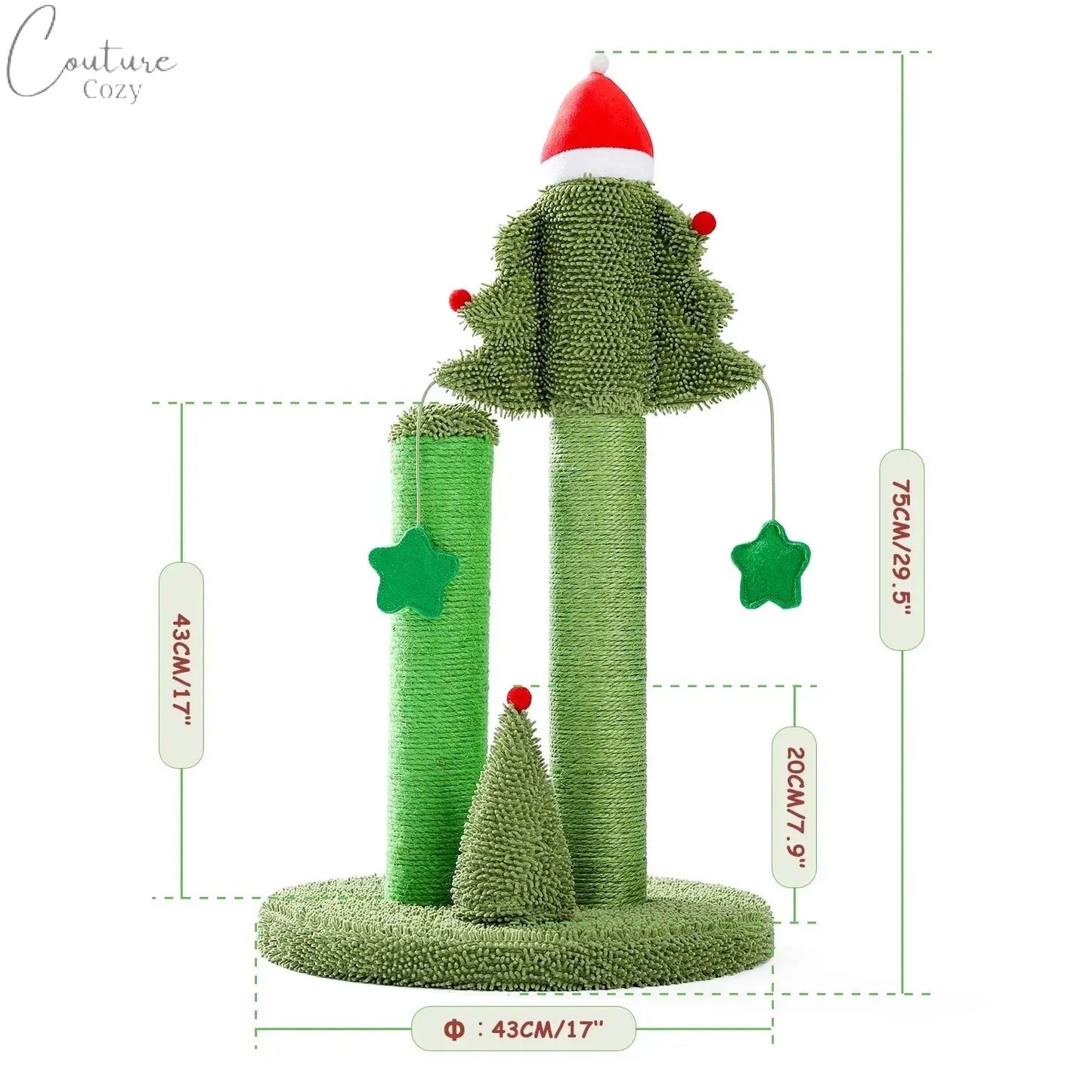 Cute Cactus Cat Tree Toy Pet Expert