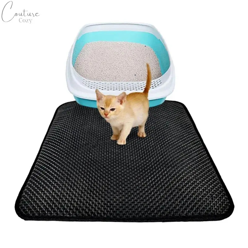 Double Layer Waterproof Pet Cat Litter Mat Pet Expert