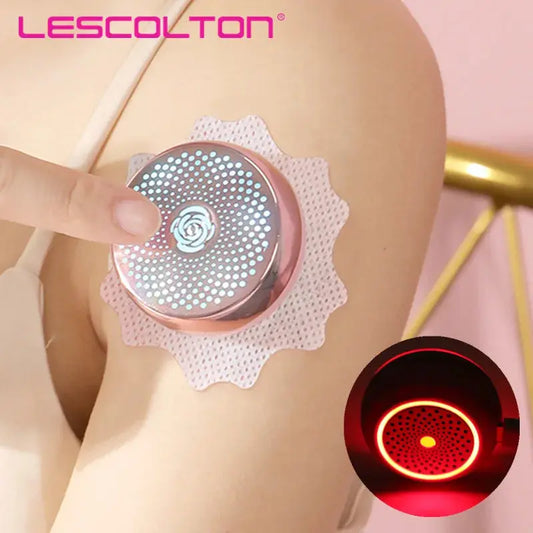 Electric Smokeless Moxibustion Device Neck Shoulder Heated MoxaTherapy Herbal Medicine Acupoint Massage Body Relaxation Massager - Couture Cozy