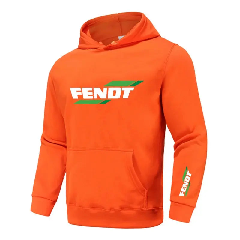 Fashion Hoodie Men Fashion Tractor FENDT Sweatshirt with Print Autumn Winter Streetwear Men Women Casual Pullover Hoody Male Couture Cozy