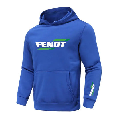 Fashion Hoodie Men Fashion Tractor FENDT Sweatshirt with Print Autumn Winter Streetwear Men Women Casual Pullover Hoody Male Couture Cozy