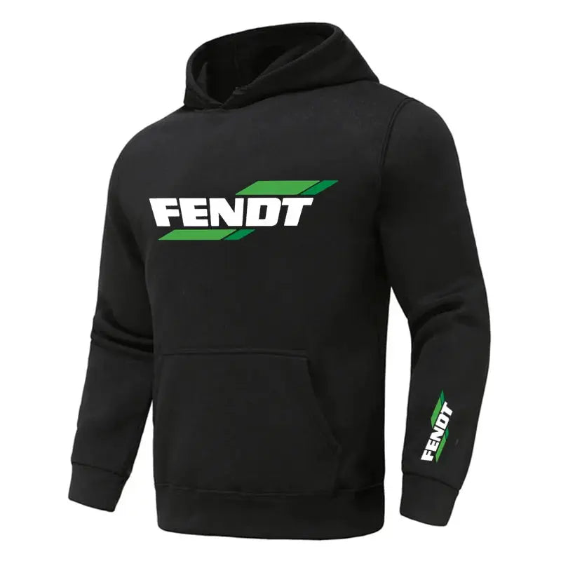 Fashion Hoodie Men Fashion Tractor FENDT Sweatshirt with Print Autumn Winter Streetwear Men Women Casual Pullover Hoody Male Couture Cozy