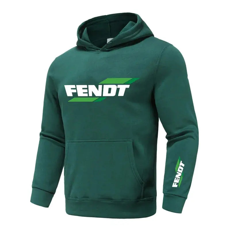 Fashion Hoodie Men Fashion Tractor FENDT Sweatshirt with Print Autumn Winter Streetwear Men Women Casual Pullover Hoody Male Couture Cozy