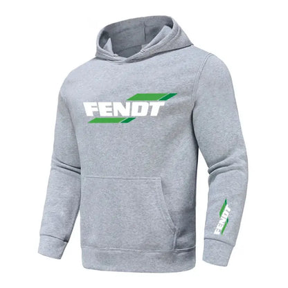 Fashion Hoodie Men Fashion Tractor FENDT Sweatshirt with Print Autumn Winter Streetwear Men Women Casual Pullover Hoody Male Couture Cozy