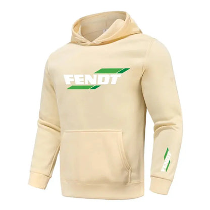 Fashion Hoodie Men Fashion Tractor FENDT Sweatshirt with Print Autumn Winter Streetwear Men Women Casual Pullover Hoody Male Couture Cozy