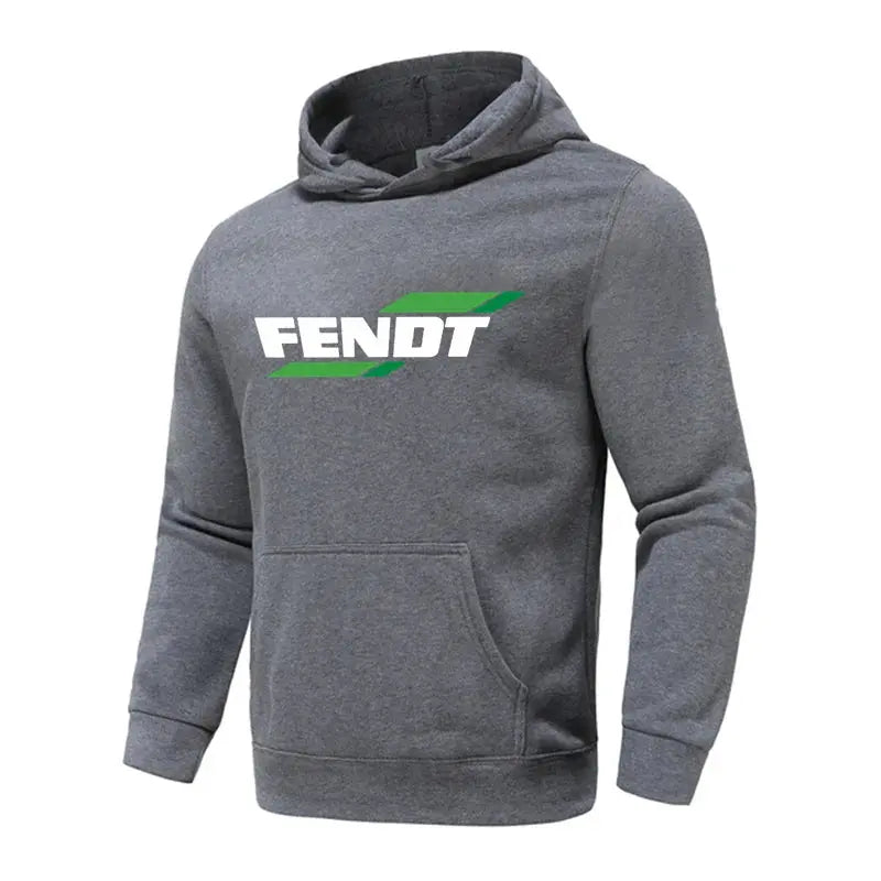 Fashion Hoodie Men Fashion Tractor FENDT Sweatshirt with Print Autumn Winter Streetwear Men Women Casual Pullover Hoody Male Couture Cozy