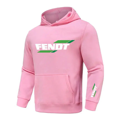 Fashion Hoodie Men Fashion Tractor FENDT Sweatshirt with Print Autumn Winter Streetwear Men Women Casual Pullover Hoody Male Couture Cozy