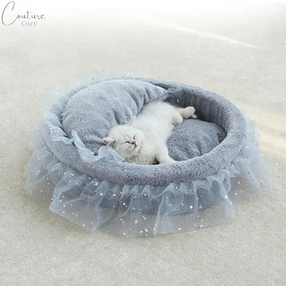 High Quality Soft Lace Princess Cat Mat Pet Expert