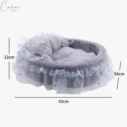 High Quality Soft Lace Princess Cat Mat Pet Expert