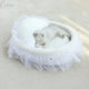 High Quality Soft Lace Princess Cat Mat Pet Expert