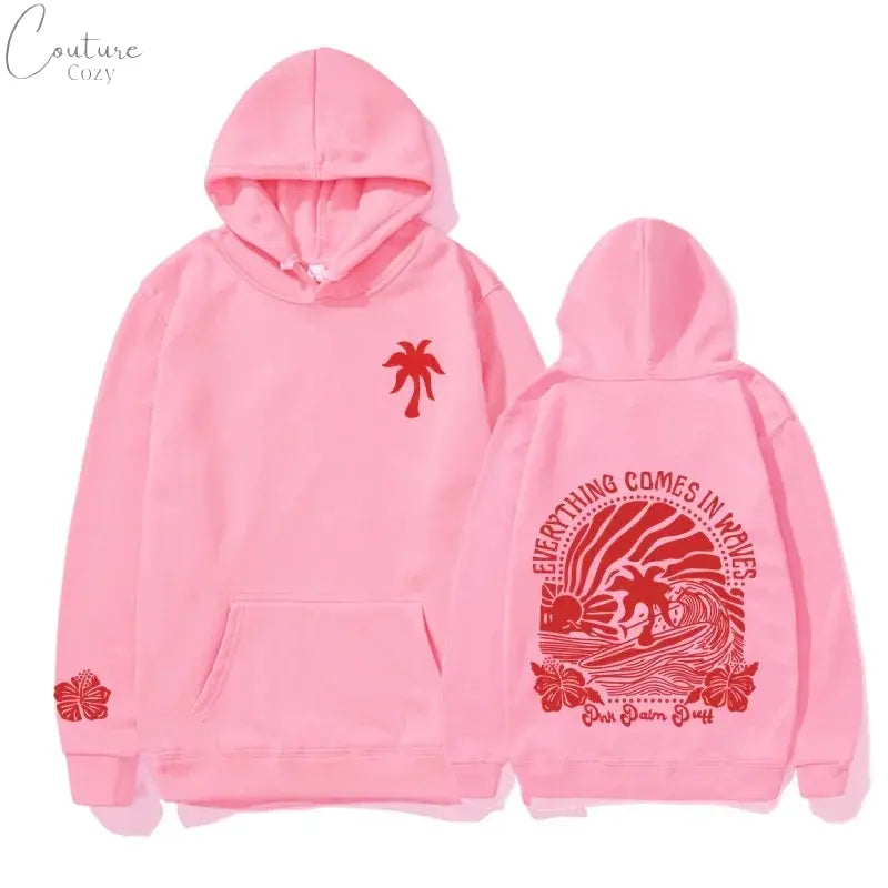 Hip Hop Fashion Print Hoodies Women Autumn Winter  Pullover Tops Hooded Sweatshirts Streetwear Casual Female Loose Clothes Couture Cozy