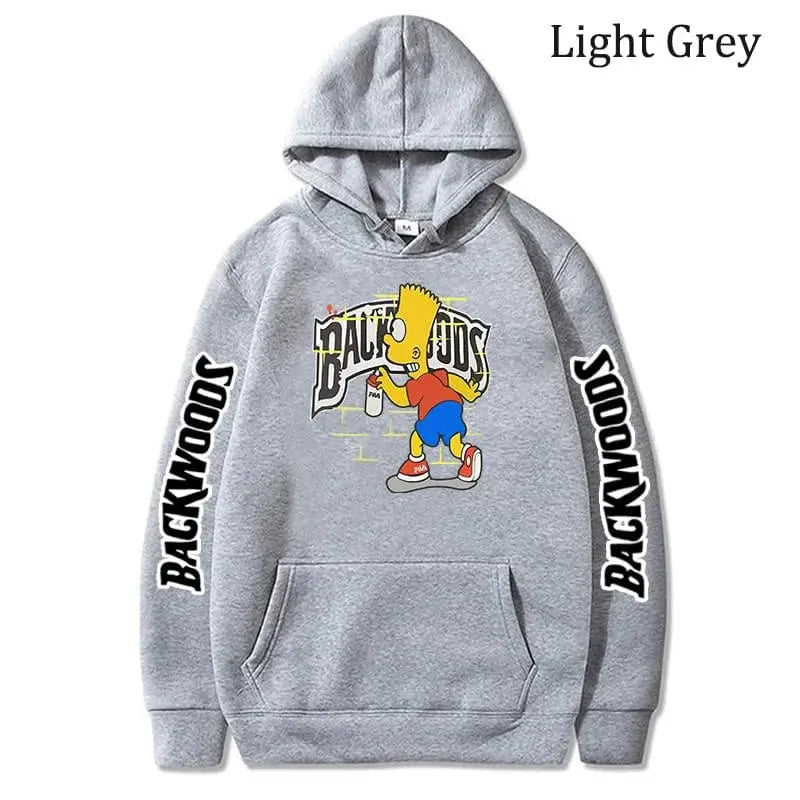 Hot Anime The S-Simpsons B-backwoods Casual Hoodie Anime Printed Sweatshirts Fleece Mens and Womens Hooded Pullovers Sports - Couture Cozy