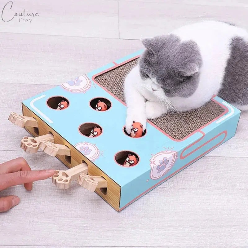 Mice Fighting Cat Puzzle Toy Pet Expert