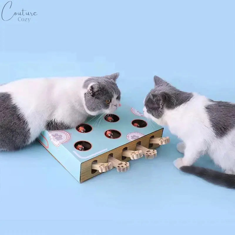 Mice Fighting Cat Puzzle Toy Pet Expert