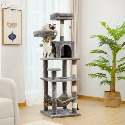 Multi-Level Cat Tree Cat Tower Pet Expert