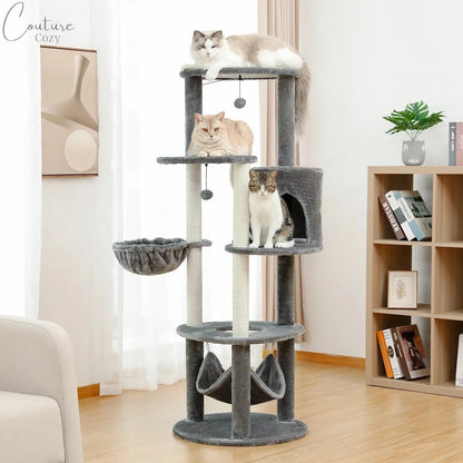 Multi-Level Cat Tree Cat Tower Pet Expert