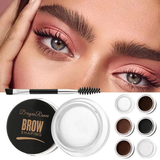 Multi-function Eyebrow Brush With Wild Eyebrows Cream Concealer Square Eye Brow Make Up Brushes For Women Eyebrow Gel