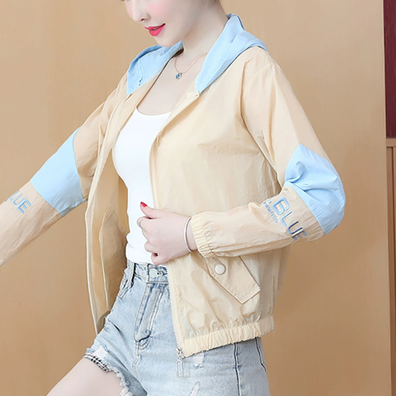 Fashion Hooded Summer Best Selling Sun-Protective Clothing Short Coat