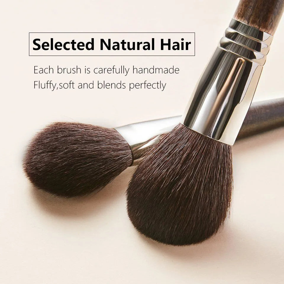 OVW Makeup Brushes Sets Soft Goat Hair Blusher Sculpting Highlight 3pcs Make Up Brush Set maquiagem