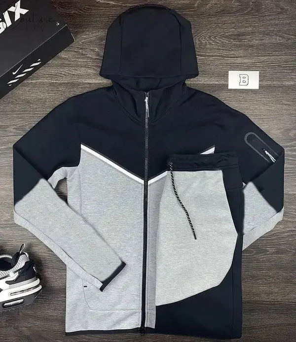 Spring Autumn Men's Tracksuits Cotton Sportswear Pants 2-Pieces Hoodie Sportswear Suit Couture Cozy