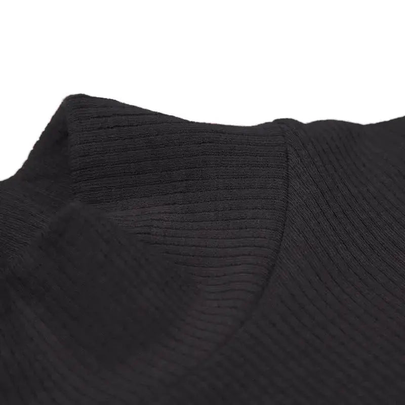 Men's Original Shirts Fall/Winter T-Shirt Fashionable Inner Wear for Men Slim Fit Turtleneck Shirt Solid Black Long Sleeve Shirt Couture Cozy