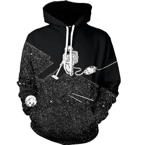 3D Print Armstrong Spacesuit Hoodies Men/Women Casual Astronaut Spacesuit Sweatshirts Streetwear Clothes Oversized Coats Couture Cozy