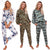 women's Tie-Dye Home Comfortable Round Neck Long Sleeve Casual Pajamas Set Couture Cozy